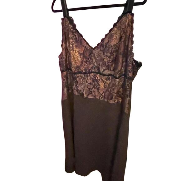 Isabel Toledo x Lane Bryant Brown Lace Mesh Fit & Flare Dress - EUC 24 - Picture 1 of 8